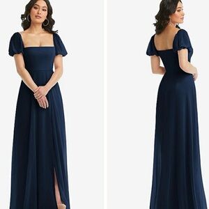 After Six Midnight Blue Maxi Dress